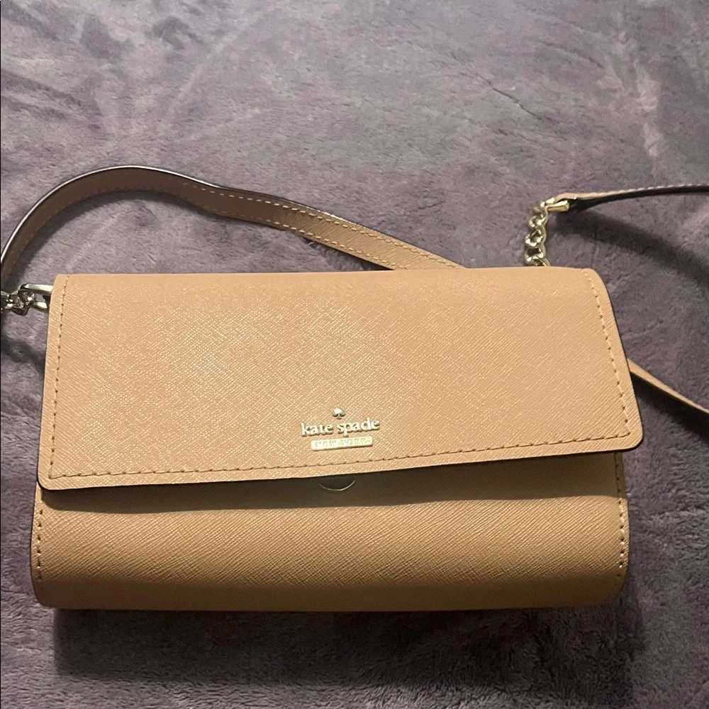 kate spade Pale Brown Crossbody with Gold Hardware - Picture 12 of 14